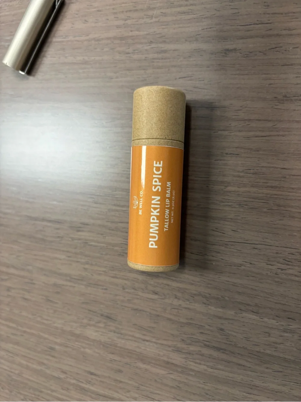 Be Well Pumpkin Spice Tallow Lip Balm - Natural Nourishing Lip Care